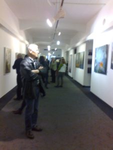 Kunstetage Lauenau - Vernissage Ausstellung Lonny Deppe